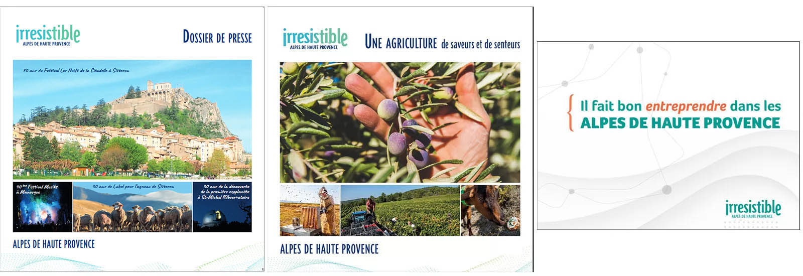 dossiers de presse irresistible Alpes de Haute Provence