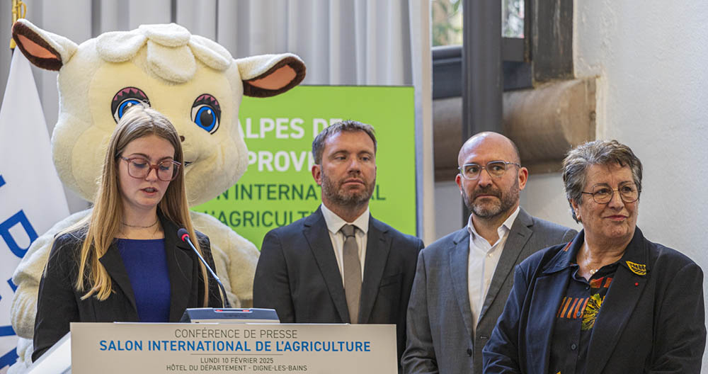 Conférence de presse pour le Salon International de l'Agriculture 2025