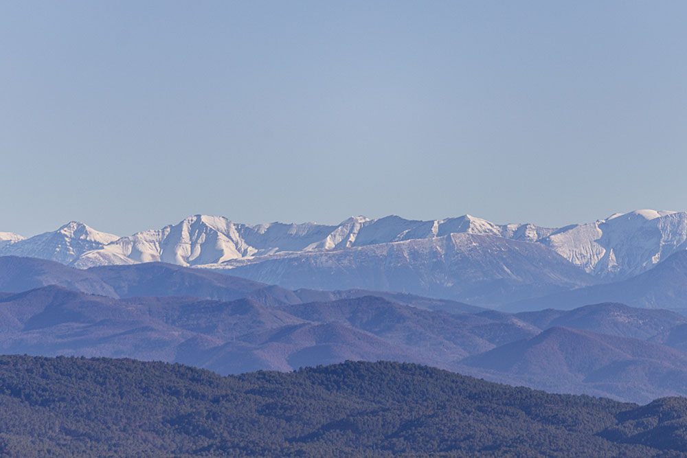 paysage traversé pendant le THP la montagne de Lure et les crêtes sauvages de la Haute-Provence ©AD 04 / Adrien Noat