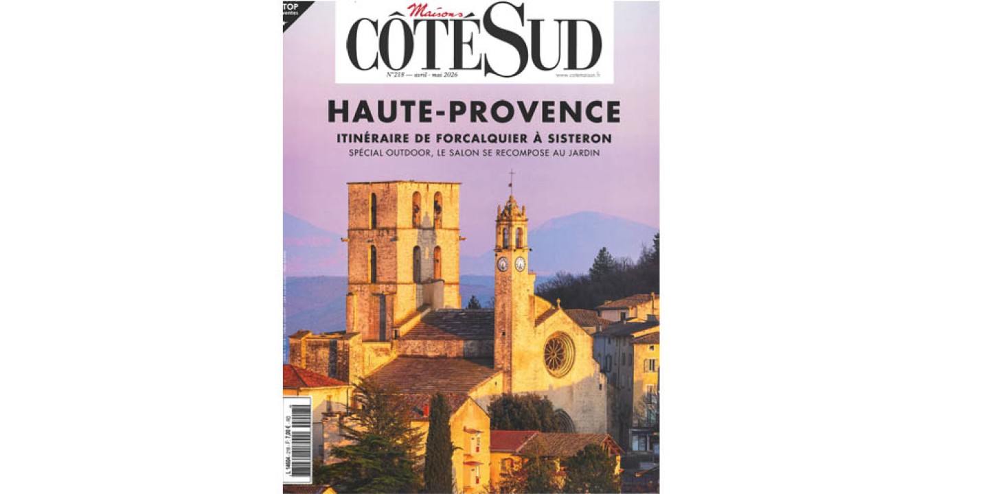 Les Alpes de Haute Provence dans le magazine Maisons, Côté Sud