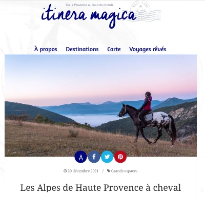 Blog Itinera Magica : équestre