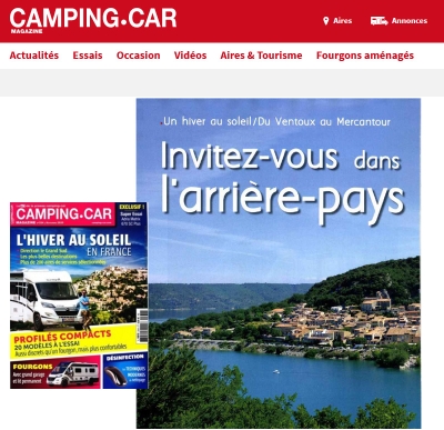 Camping-car Magazine" - Novembre 2020