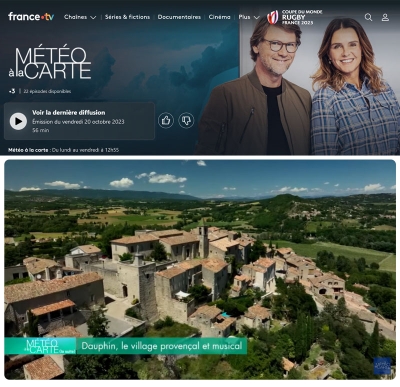 Emission TV "Météo à la Carte" sur France 3