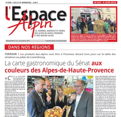 L'Espace Alpin 9-6-2023 Opération Sénat