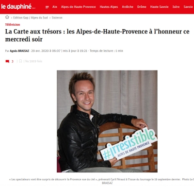Le Dauphiné - 29 avril 2020