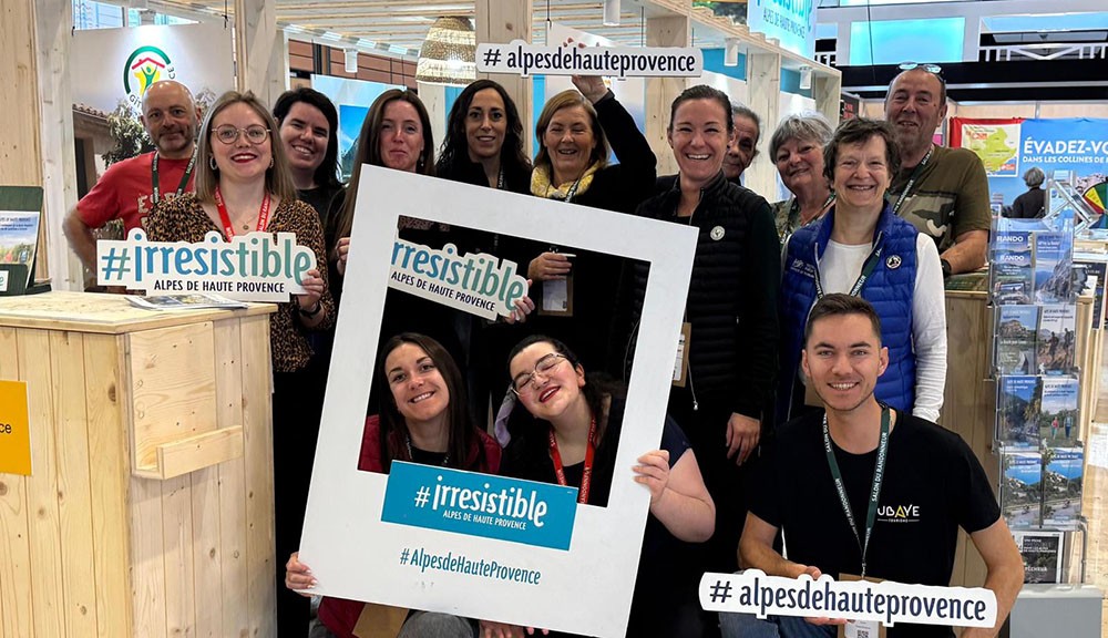 Les Alpes de Haute Provence au Salon du Randonneur 2026 à Lyon :