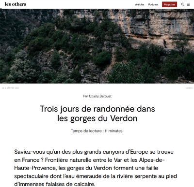 Les Others article Verdon
