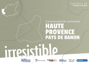 portrait de territoire de la Communauté de communes de Haute Provence Pays de Banon