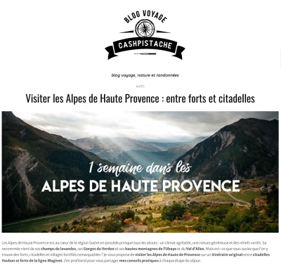 Blog Voyage Cash Pistache