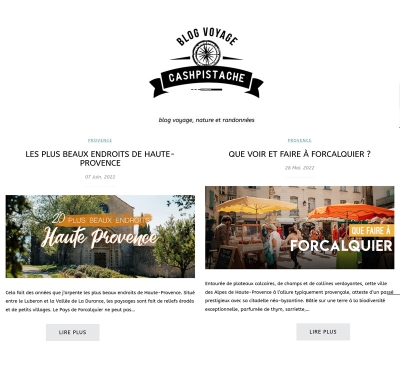 Blog Voyage Cash Pistache