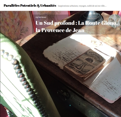 Blog Parallèles Potentiels & Urbanités sur Giono
