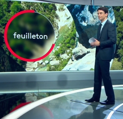 Les Gorges du Verdon en hiver au JT de 13h sur France 2