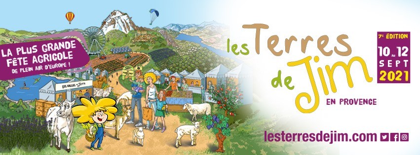 Les Terres de Jim 10 au 12 septembre 2021 à Corbières Les Terres de Jim 2021