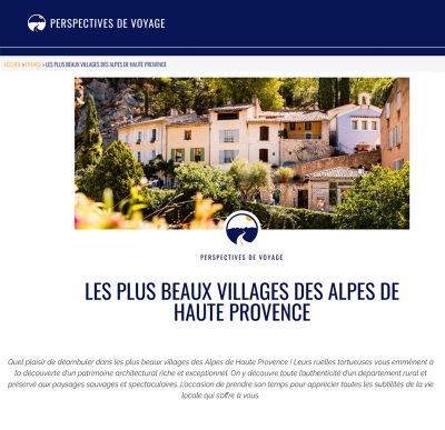 Perspectives de voyage