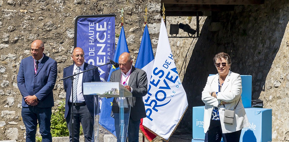 Lancement de la saison touristique 2025 à la citadelle de Sisteron Lancement de la saison touristique 2025 à la citadelle de Sisteron