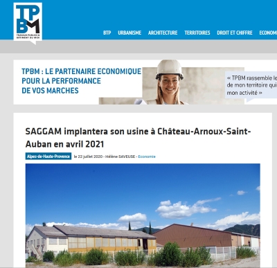 TPBM Implantation de SAGGAM