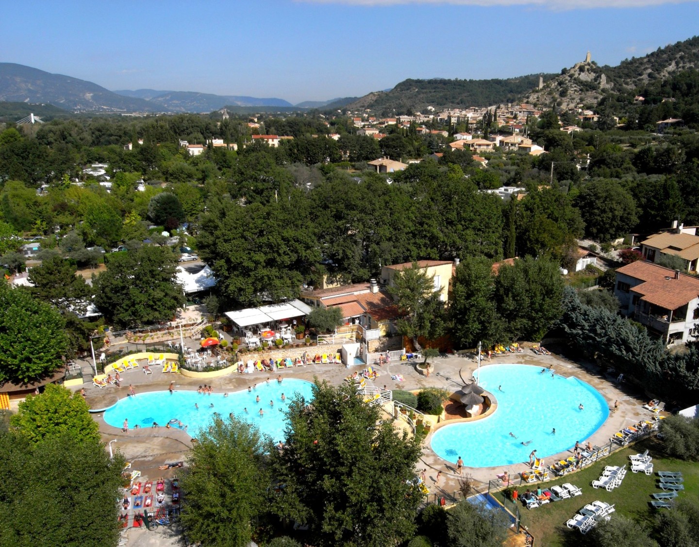 Camping Sunêlia l'Hippocampe à Volonne