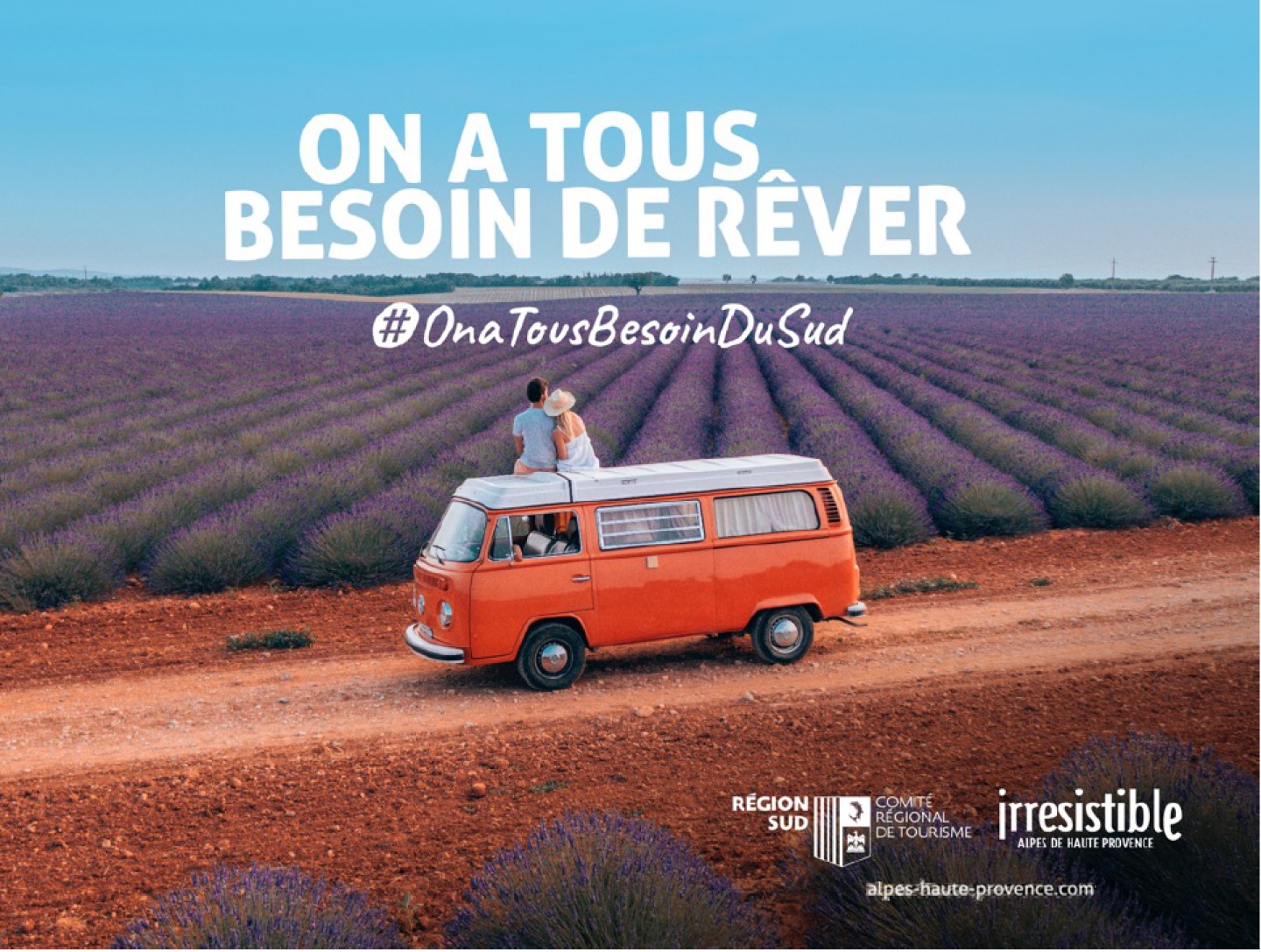affiche lavande On a tous besoin du Sud