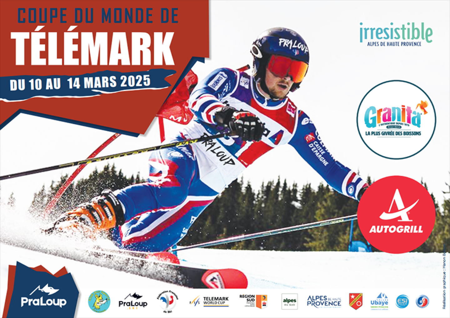 La Coupe du Monde de Télémark fait escale à Pra Loup La Coupe du Monde de Télémark fait escale à Pra Loup