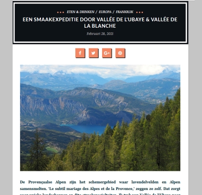 Werner Gladines Ubaye et Blanche