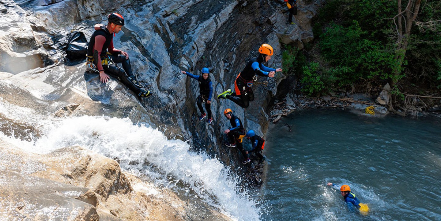 Canyoning dans les Alpes de Haute Provence Canyoning dans les Alpes de Haute Provence
