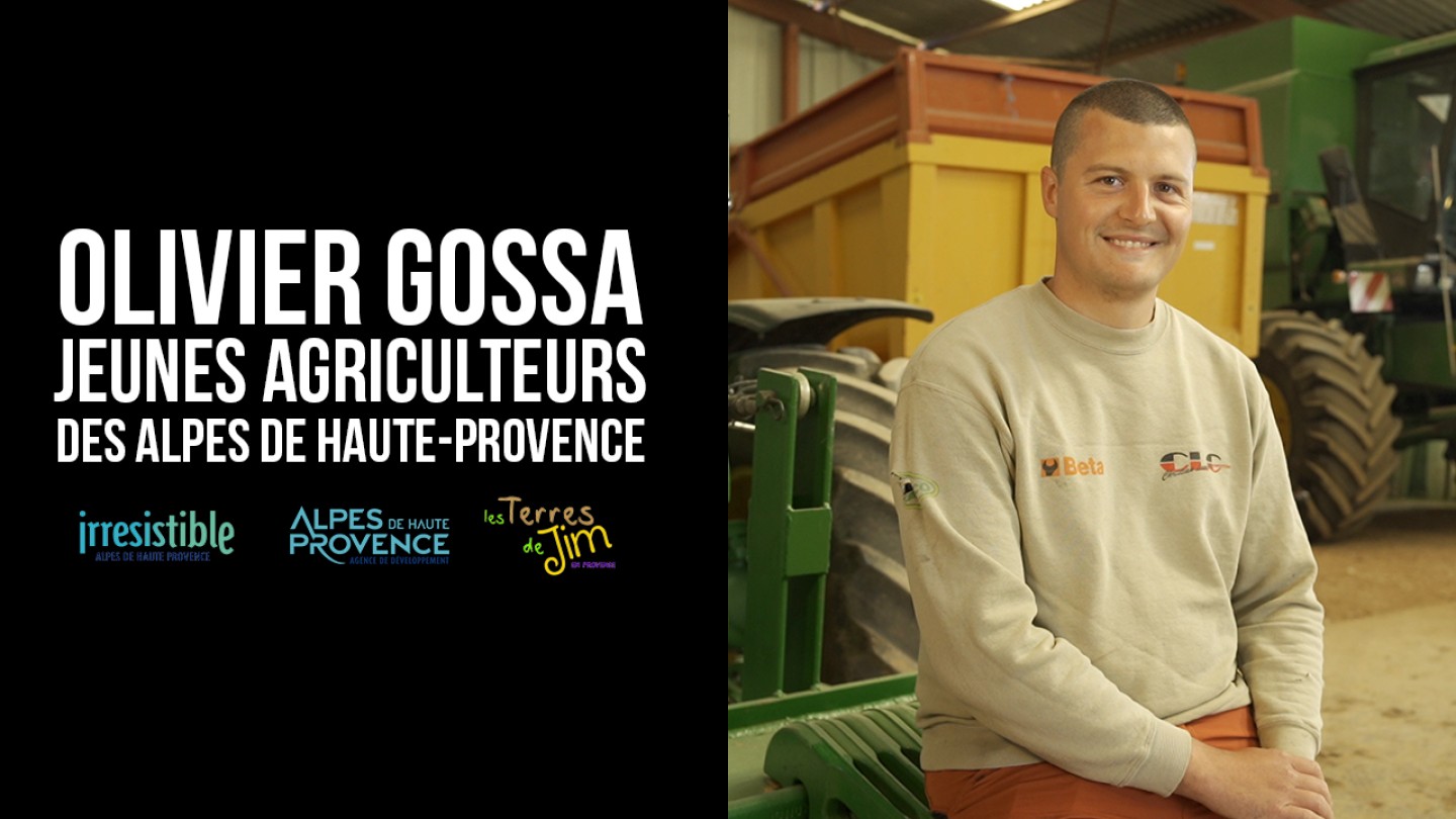 Portrait d'agriculteur - Olivier