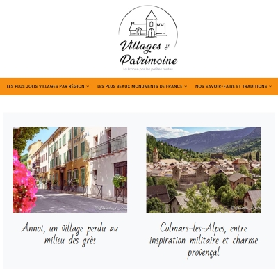 Blog Villages et Patrimoine