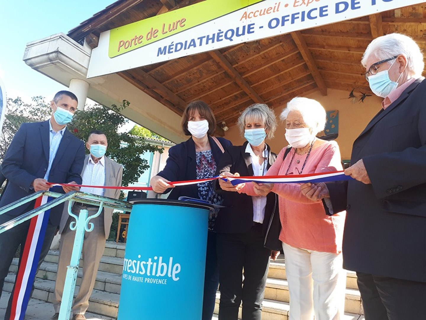 Inauguration de la Route Jean Giono