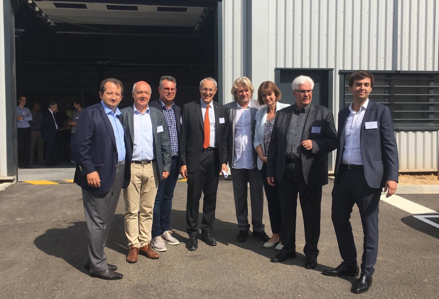 Inauguration écoparc de Corbières