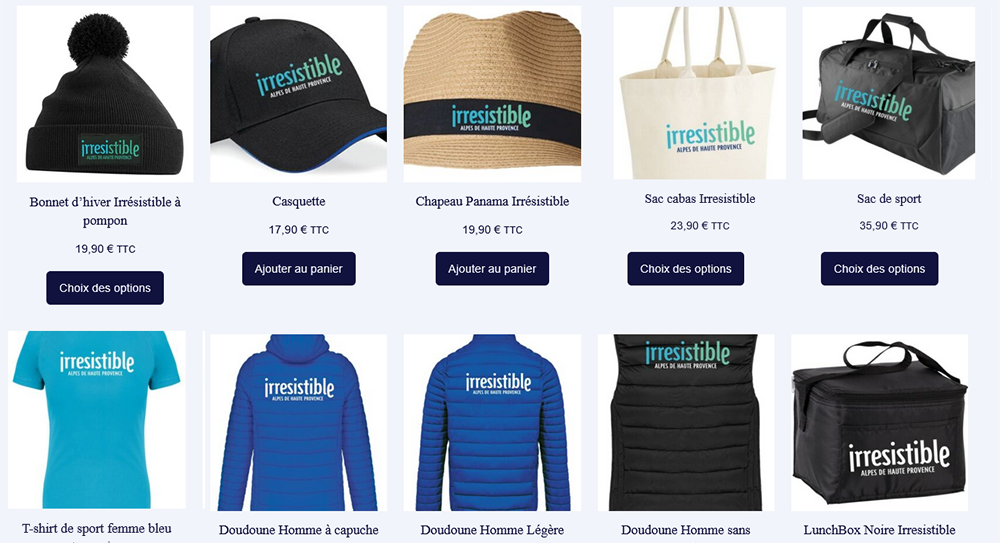 boutique « Irrésistible Alpes de Haute Provence »