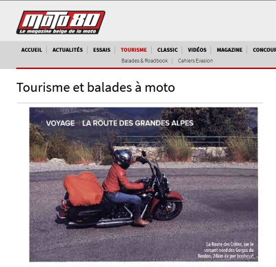 moto 80 magazine Belge octobre 2020