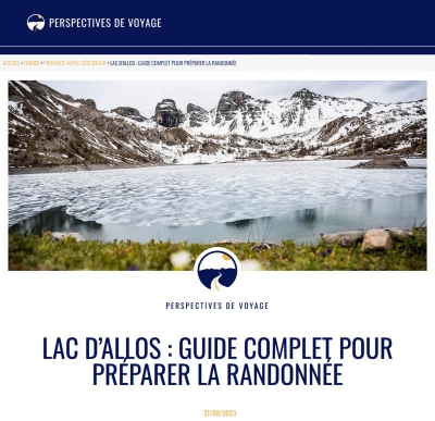 Perspectives de voyage Val d'Allos