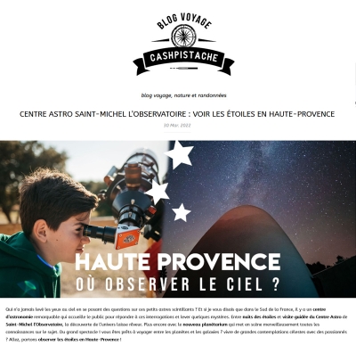 Blog Voyage Cash Pistache