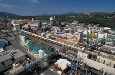 plateforme industrielle à louer à Arkema à Château-Arnoux-Saint-Auban.