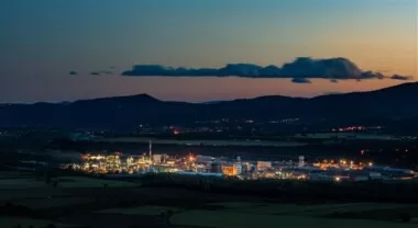 plateforme industrielle à louer à Arkema à Château-Arnoux-Saint-Auban.