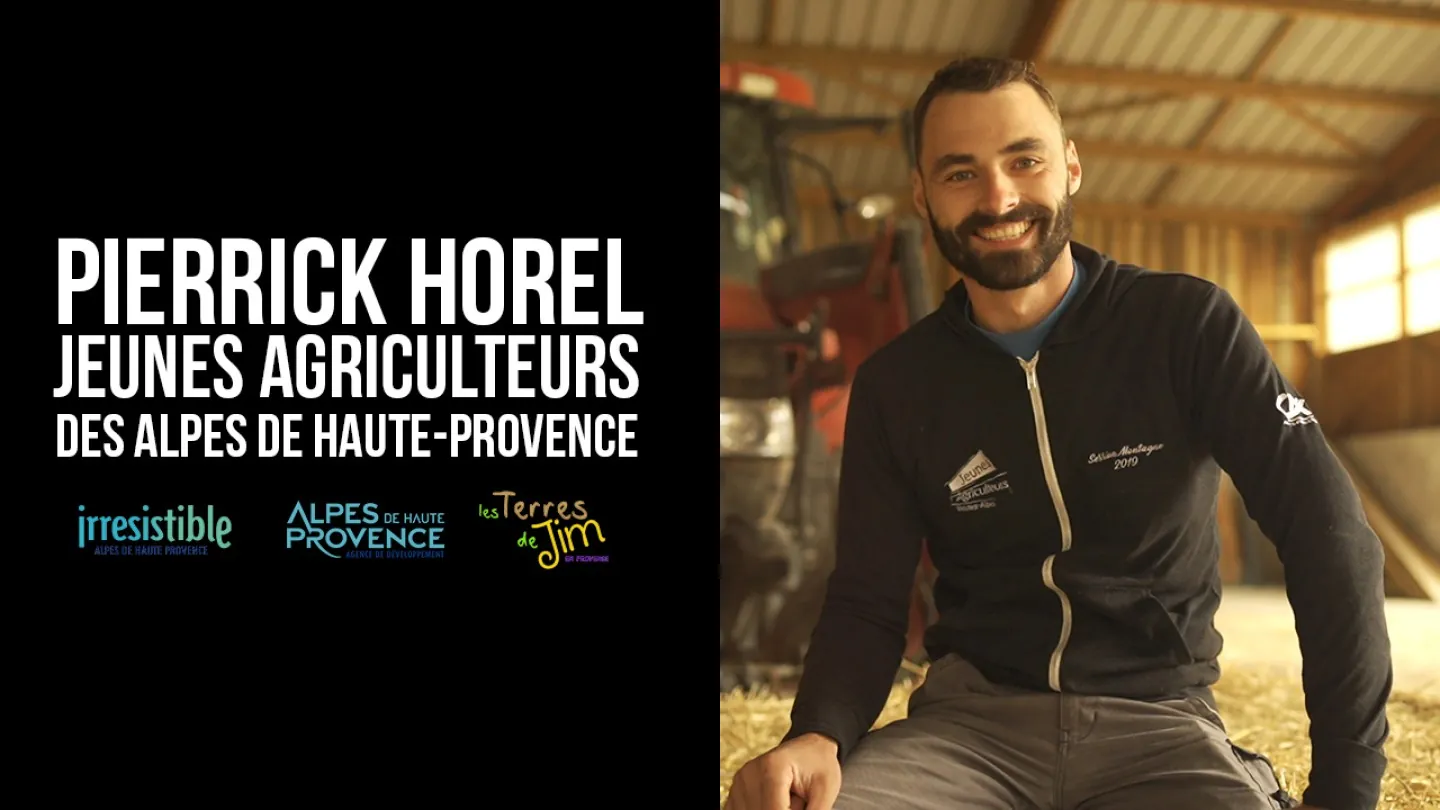 Portrait d'agriculteur - Pierrick