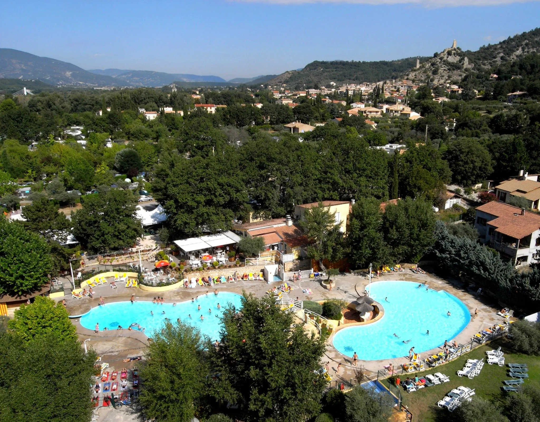 Camping Sunêlia l'Hippocampe à Volonne