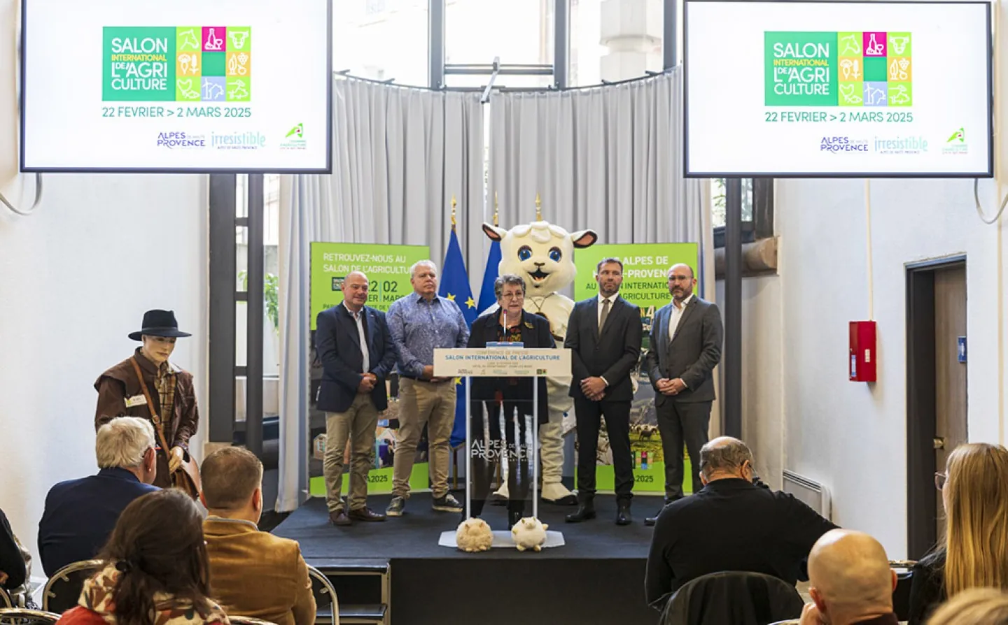 Conférence de presse pour le Salon International de l'Agriculture 2025